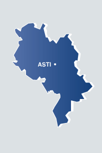 Ubicazione del comune di Asti